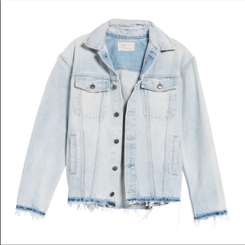 Current Elliott The Vintage Boyfriend Denim jacket